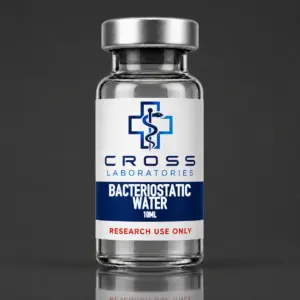 Cross Laboratories Bacteriostatic Water 10ml vial; 3ml size also available