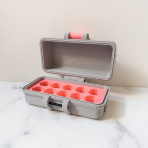 3ml Peptide Vial Case, Holds 10 vials