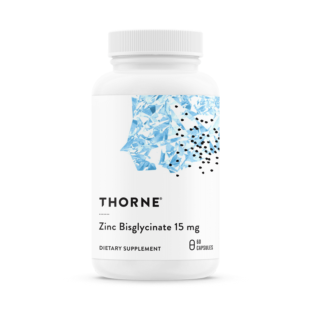 Thorne Zinc Bisglycinate 15 mg