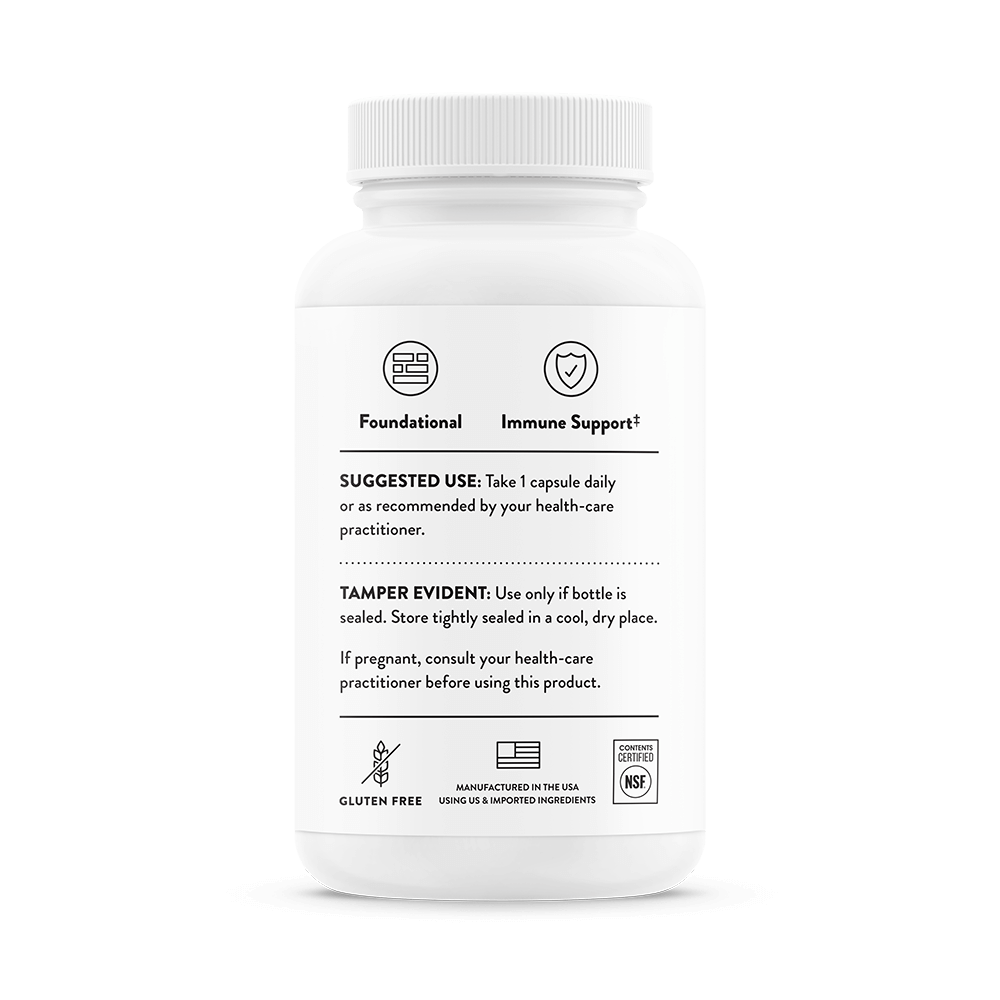 Thorne Zinc Bisglycinate 30 mg product image 7