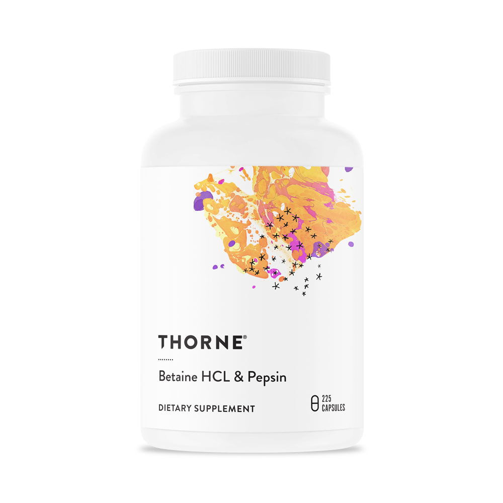 Thorne Betaine HCL & Pepsin