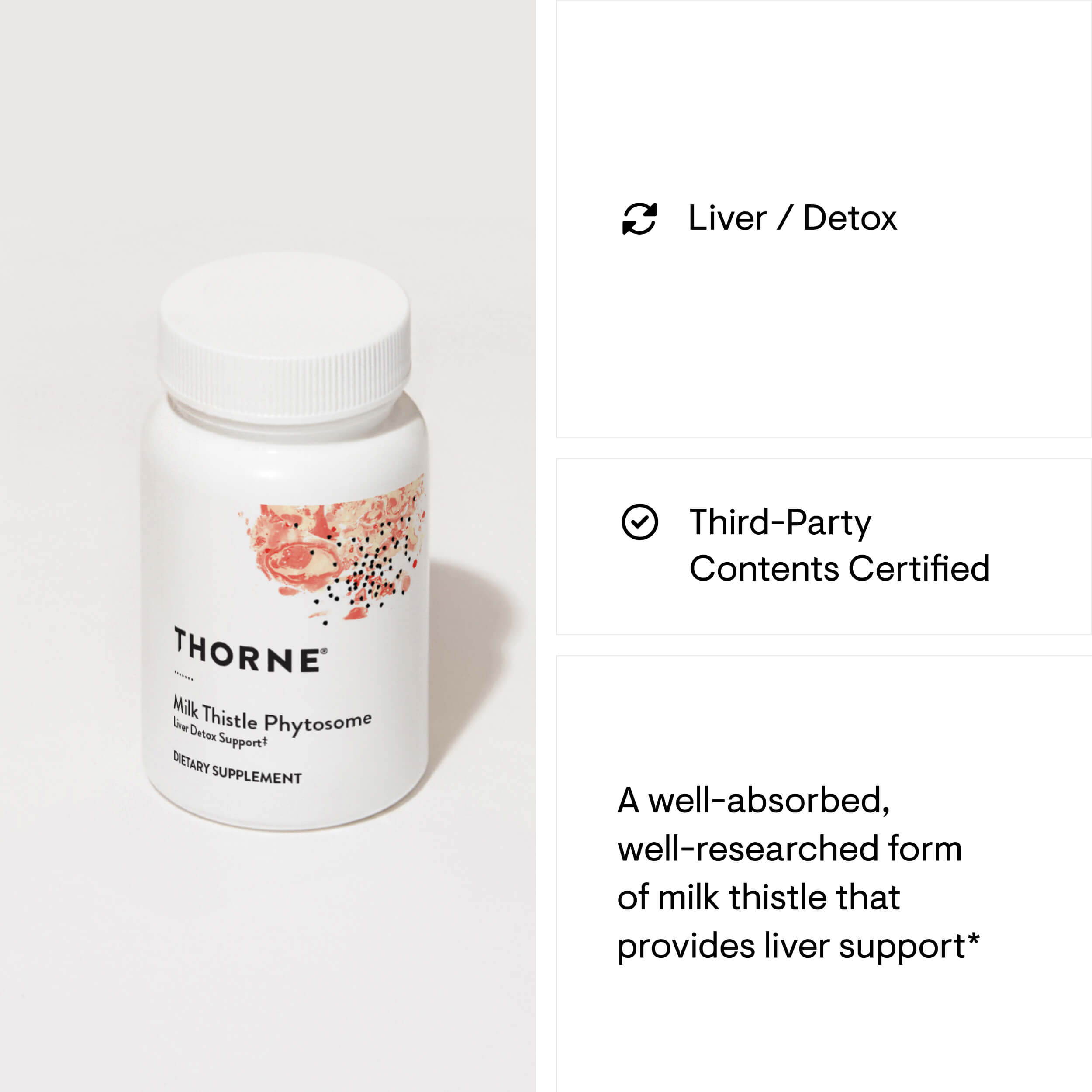 Thorne Milk Thistle Phytosome product image 3