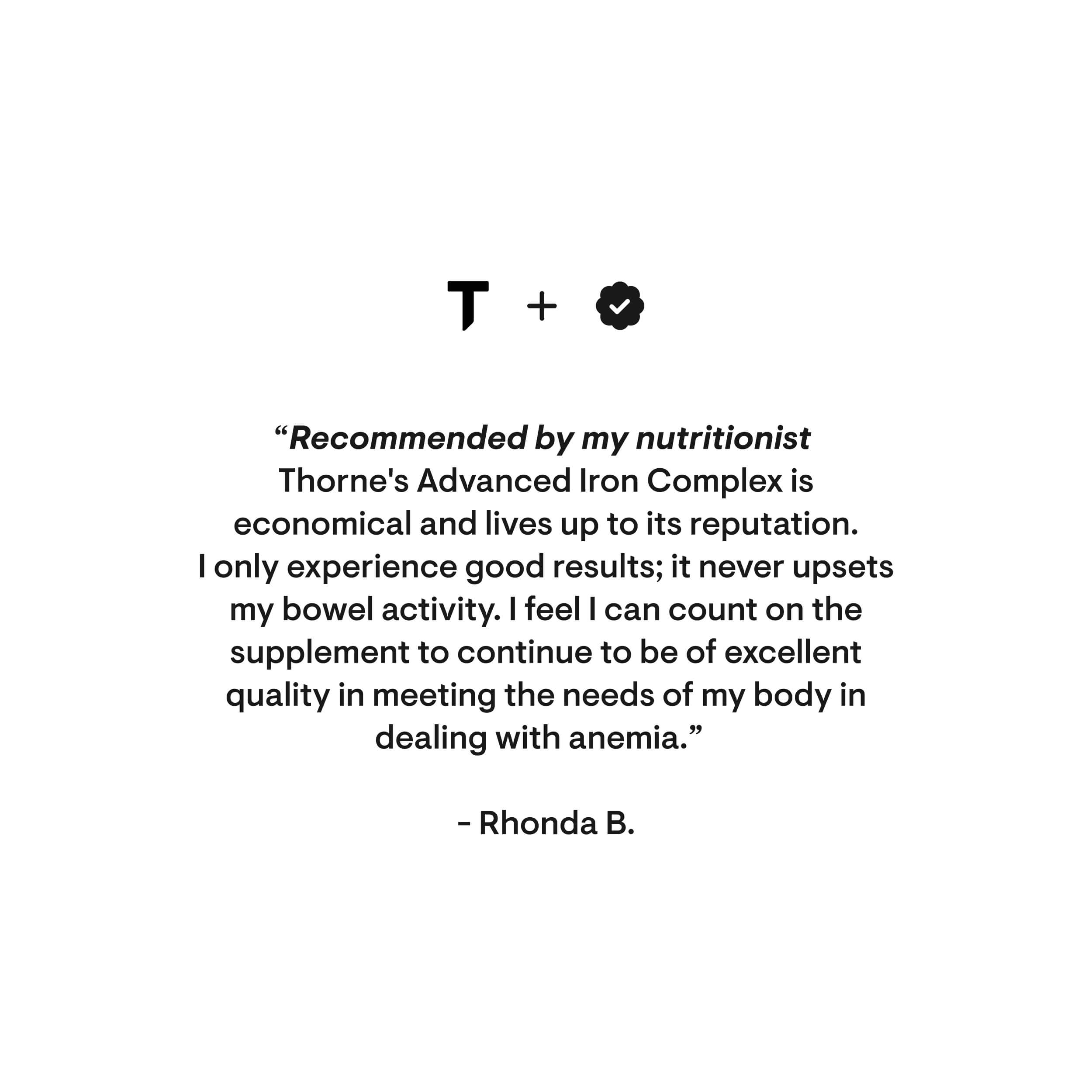 Thorne Advanced Iron Complex product image 4
