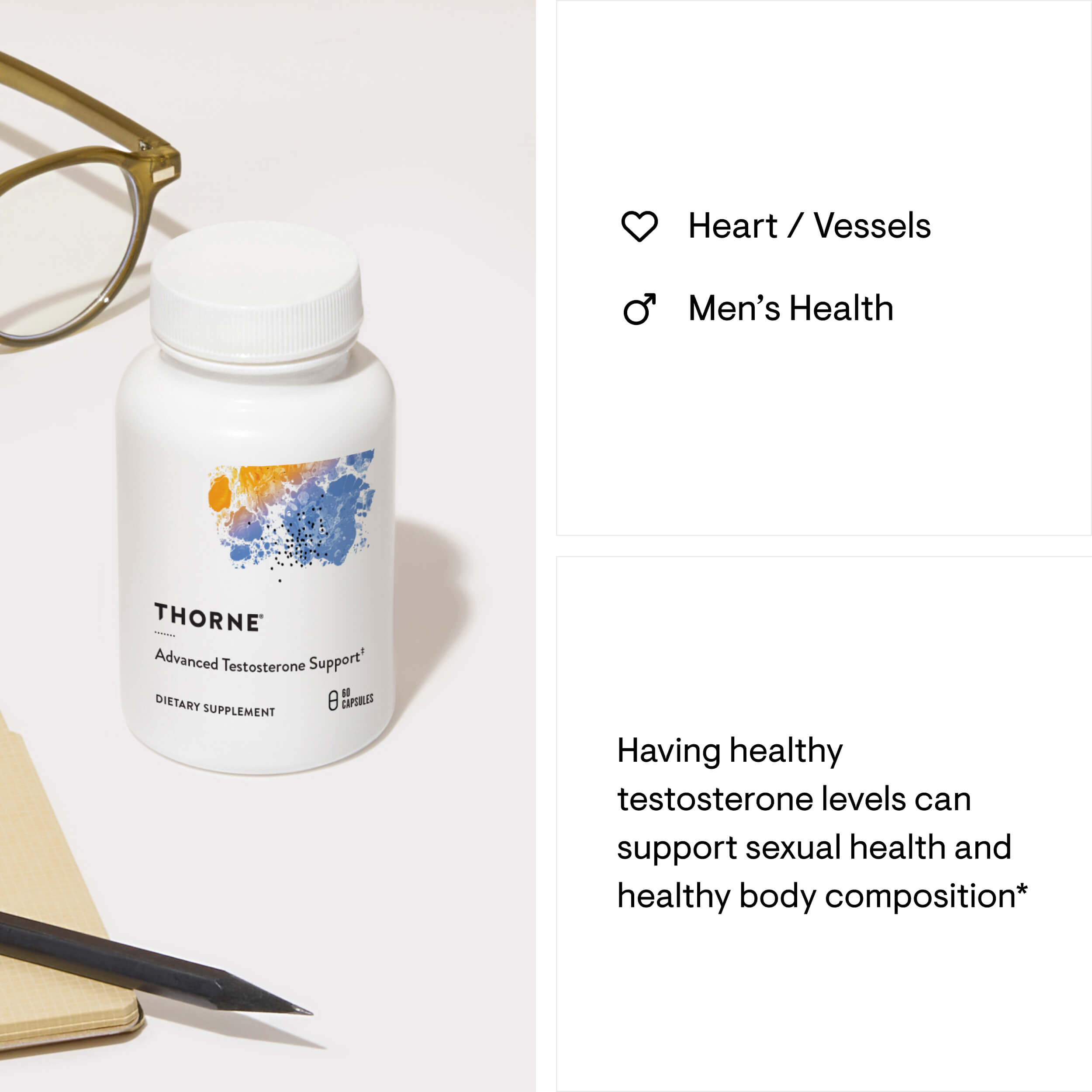 Thorne Advanced Testosterone Support product image 2